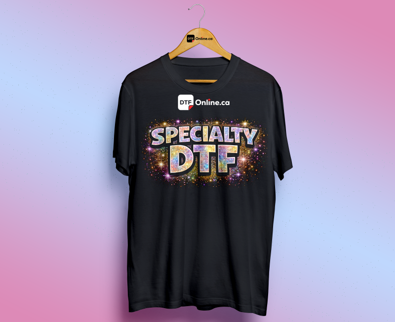 Specialty DTF - Glitter - Build your own Custom Gang Sheet