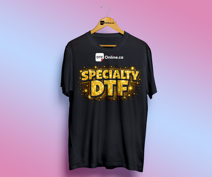 Specialty DTF - Gold Glitter - Build your own Custom Gang Sheet